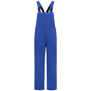 Carnaval verkleed tuinbroek voor volwassenen - blauw - werk overall