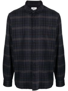 Woolrich chemise en flanelle à carreaux - Bleu