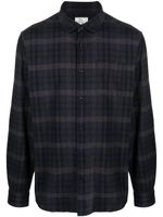 Woolrich chemise en flanelle à carreaux - Bleu - thumbnail