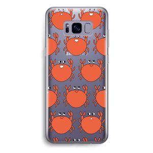 Krab: Samsung Galaxy S8 Plus Transparant Hoesje
