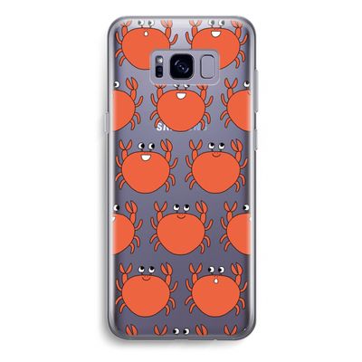 Krab: Samsung Galaxy S8 Plus Transparant Hoesje