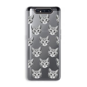 Kitten: Samsung Galaxy A80 Transparant Hoesje