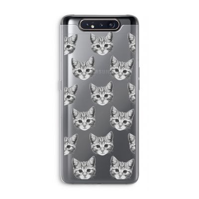Kitten: Samsung Galaxy A80 Transparant Hoesje