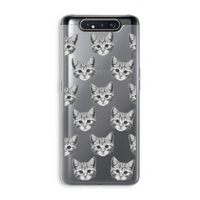 Kitten: Samsung Galaxy A80 Transparant Hoesje