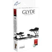 Glyde Premium Vegan Condooms Maxi 10 stuks - thumbnail