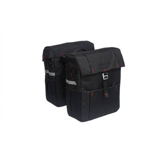 dubbele fietstas Vigo black