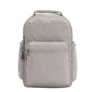Kipling Osho Rugzak grey beige peppery