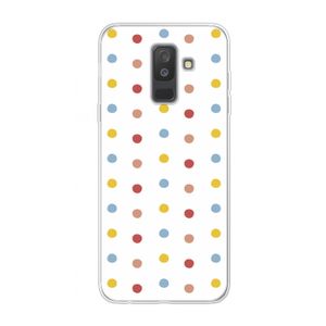 Bollen: Samsung Galaxy A6 Plus (2018) Transparant Hoesje