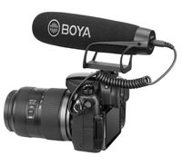 BOYA BY-BM2021 microfoon Zwart Microfoon voor digitale camcorders - thumbnail