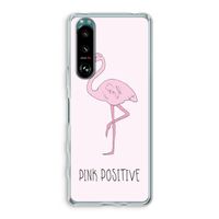 Pink positive: Sony Xperia 5 III Transparant Hoesje