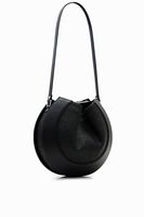 Ronde leren tas Maitrepierre - BLACK - U