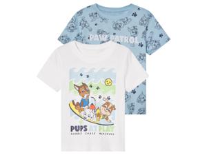 2 kinder T-shirts (Paw Patrol, 122/128)