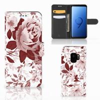 Hoesje Samsung Galaxy S9 Watercolor Flowers