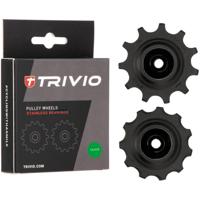 Trivio - derailleurwieltjes 11/11t stainless lagers