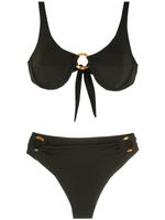 Amir Slama bikini à détail d'anneau - Noir - thumbnail