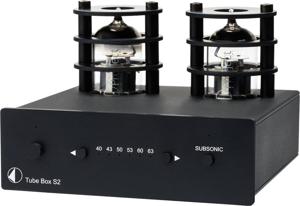 Pro-Ject Tube Box S2 phono voorversterker zwart