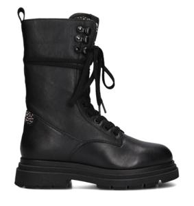 Maruti - Remy leren veterboots zwart Leer Dames