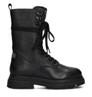 Maruti - Remy leren veterboots zwart Leer Dames
