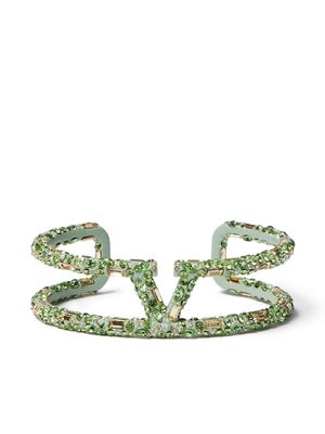 Valentino Garavani bracelet à détail VLOGO Signature - Vert