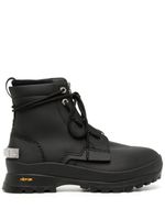 C2h4 bottines Boson en cuir - Noir