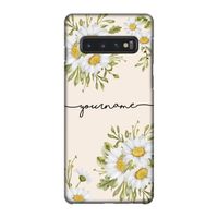 Daisies: Samsung Galaxy S10 4G Volledig Geprint Hoesje
