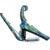 Kyser Quick-Change Acoustic Guitar Capo Abalone capo voor westerngitaar