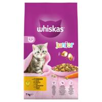 Whiskas Junior met kip kittenvoer 2 x 1,9 kg