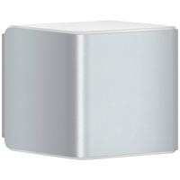 Steinel LED AUSSENLEUCHTE L 840 SC SI 055547 LED-buitenlamp met bewegingsmelder (wand) LED Zonder 9.1 W Zilver