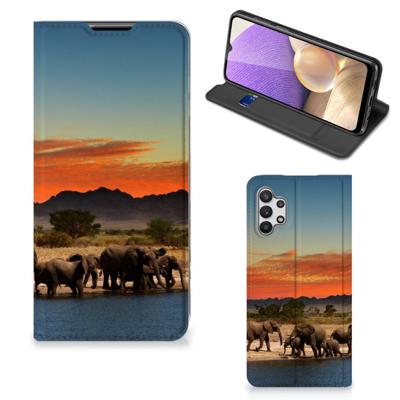 Samsung Galaxy A32 5G | Hoesje maken | Olifanten