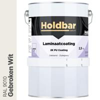 Holdbar Laminaatcoating Gebroken Wit (RAL 9010) 2,5 Kg