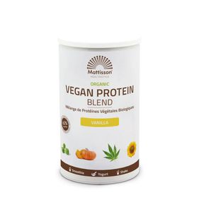 Organic vegan protein blend vanilla