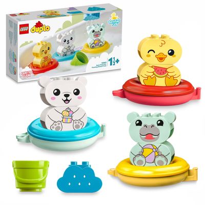 LEGO duplo 10965 pret in bad: drijvende dierentrein