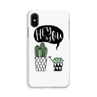 Hey you cactus: iPhone Xs Volledig Geprint Hoesje