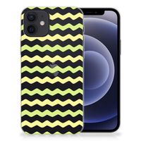 iPhone 12 | 12 Pro (6.1") TPU bumper Waves Yellow