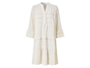 esmara Dames jurk (Crème, M (40/42))