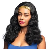 Verkleedpruik voor dames - zwart - aziatisch/popster/indiaan/superheld - Carnaval - lang haar - thumbnail