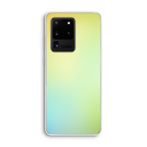 Minty mist pastel: Samsung Galaxy S20 Ultra Transparant Hoesje