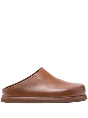 Marsèll chaussons Accom en cuir - Marron