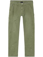 John Elliott pantalon à coupe droite - Vert