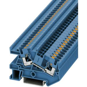 Phoenix Contact 3213971 Installatieklem 6.2 mm Snelaansluiting Blauw 1 stuk(s)