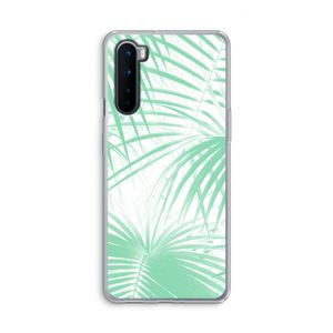 Palmbladeren: OnePlus Nord Transparant Hoesje