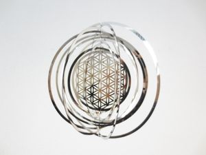 Windspinner Flower of Life - tuin & buiten - Spiritueelboek.nl