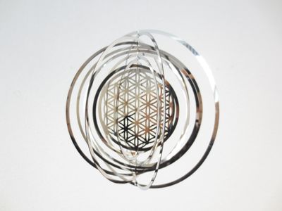 Windspinner Flower of Life - Tuin & Buiten - Spiritueelboek.nl