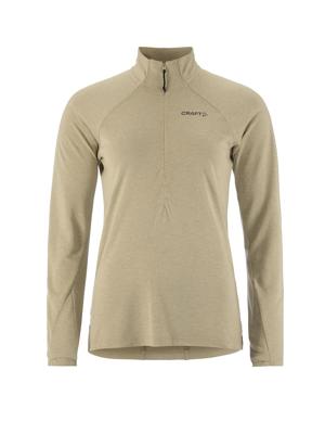 Craft ADV Subz Wool 3 ondershirt lange mouw beige dames
