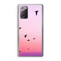 Fly away: Samsung Galaxy Note 20 / Note 20 5G Transparant Hoesje