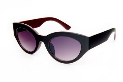 Kost zonnebril dames ovaal zwart/rood/paars (20 069) Kost zonnebril dames ovaal zwart/rood/paars (20 069)