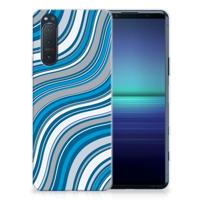 Sony Xperia 5II | TPU bumper | Waves Blue