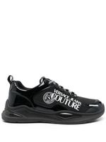Versace Jeans Couture baskets à logo imprimé - Noir