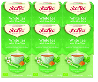 Yogi Tea White Tea With Aloë Vera Voordeelverpakking - thumbnail