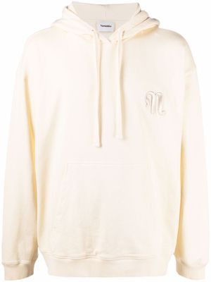 Nanushka hoodie à logo brodé - Tons neutres